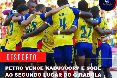 PETRO VENCE KABUSCORP E SOBE AO SEGUNDO LUGAR DO GIRABOLA